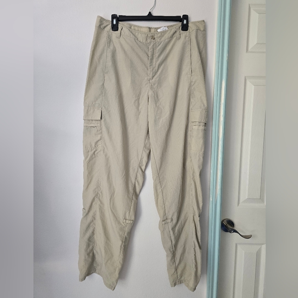 Columbia Women's Casual Cargo Pants - Tan Sz L